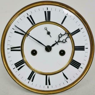 Antique German 8 Day Twin Weight Driven Vienna Regulator Wall Clock Movement