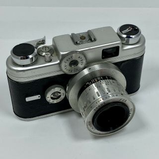 Vintage Argus C44 35mm Film Camera With Cintagon 50mm F/2.  8 Lens