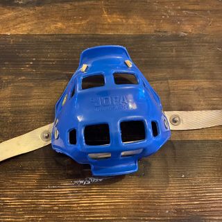 Jofa Hockey Helmet Mouthguard Blue Vintage Classic Bmx