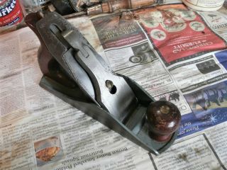 Vintage Stanley " Defiance " Smoothing Plane,  Good User - (made In Usa)