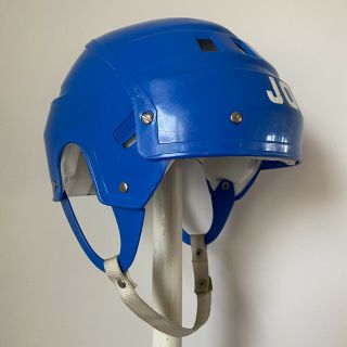 Jofa Hockey Helmet 24651 Vintage Classic Blue Junior Size Okey