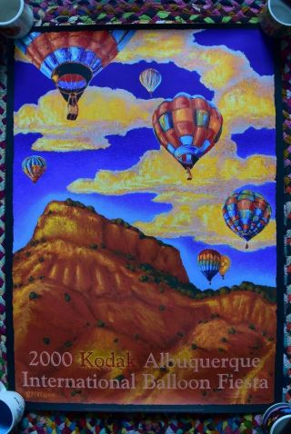 2000 Kodak Albuquerque International Balloon Fiesta Poster Numbered Edition