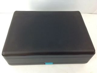 Vtg Laserline Portable Cd Dvd Bluray 16 Disc Case Player Handheld Game Storage