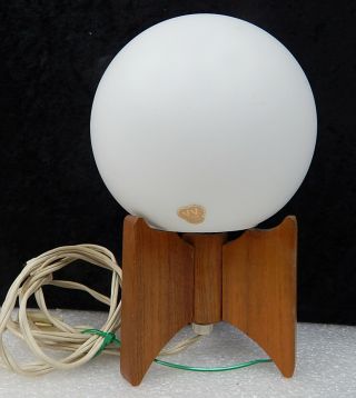 Atomic Age Mid Century Modern Table Lamp Desk Light Rocket Vianne Vv France
