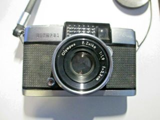 Lens Vintage Olympus Pen - D Half Frame Film Camera With 1.  9 3.  2 Cm Lens