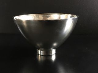 Modernist Codan Mexico Sterling Silver Footed Bowl 147.  5 Grams