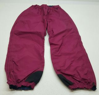 Vintage Columbia Womens Ski Snowboard Pants Purple Size Medium/large