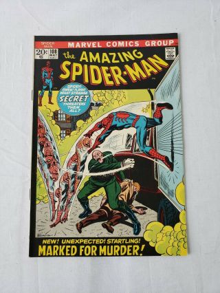 Vintage Marvel Comic Book - The Spider - Man (108) -