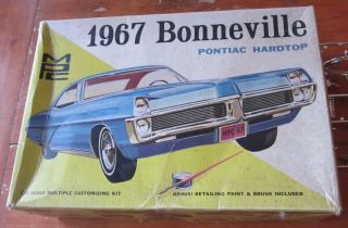 Mpc 1967 Pontiac Bonneville Hardtop Ht 3 - In1 Annual Kit 967 Built 67