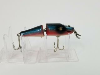 Vintage Creek Chub 4”jointed Pikie Minnow Lure In Dace Finish - Minty