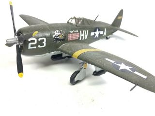 Vintage Built 1:48 P - 47d Thunderbolt “ww2 Us Fighter Model Built