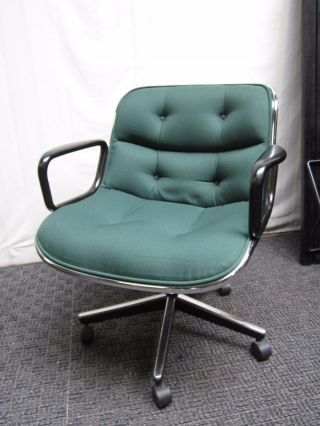 50 Mid Century Charles Pollock Office Chair Authentic Knoll