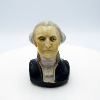 Antique Bust Of George Washington Celluloid Tape Measure,  Nr