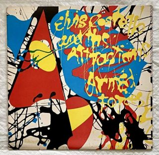 Vintage Elvis Costello Armed Forces Vinyl Lp Album 1978 Columbia Records