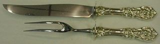Francis I By Reed And Barton Sterling Silver Steak Carving Set 2pc