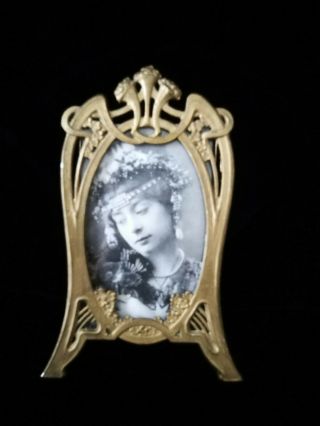 Lovely Art Nouveau,  Fully Marked,  French Picture / Photo Frame
