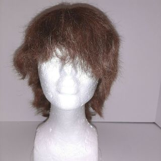 Vintage Wig Jacquelyn Human Hair Wig Short Auburn Red Head Cos Play