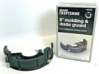 Vintage Sears 929523 Craftsman 8 Inch Molding And Dado Guard For Radial Saws
