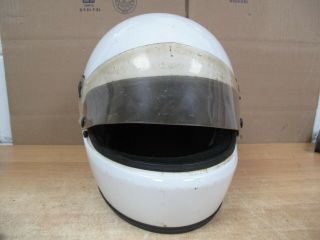 Honda Vintage 1980 Snell Shoei Hondaline Hawk Xl Full Face Motorcycle Helmet