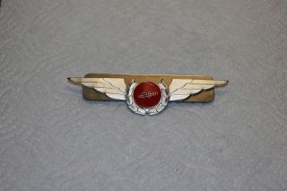 Sterling Airlines Flight Crew Pilot Cap Badge Insignia Wing - Airways