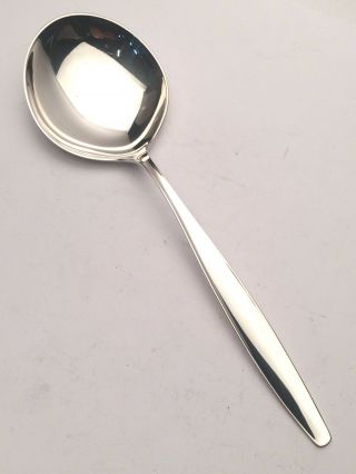 Cypress Sterling Silver By Georg Jensen Denmark Medium Serving Spoon
