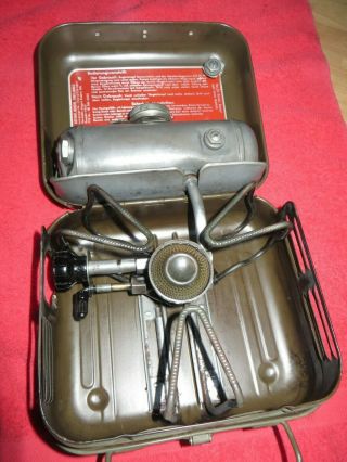 Vintage Enders German Army Camp Stove The 9061 From 1965