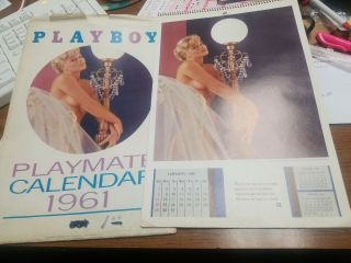 Playboy Playmate Wall Calendars W/ Sleeves Vintage