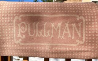 Wool Pullman Blanket In Sleeping Cars