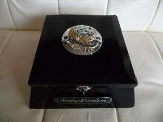 Unique 1 Of A Kind Harley Davidson Jewelry Watch Box