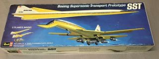 Revell Boeing Sst Supersonic Clipper Two 18 " Planes Plastic Model Kit