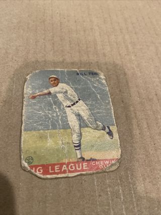 1933 Goudey 20 Bill Terry Hof York Giants Vintage Baseball Card (poor) (a)