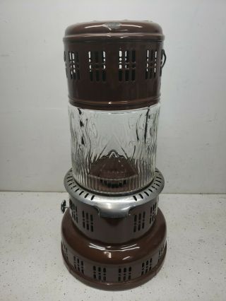 Vintage Perfection Kerosene Heater W/ Glass Globe