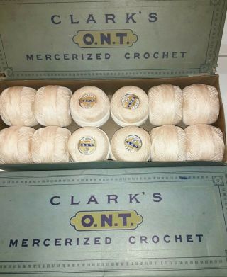 2 Vintage Boxes Of Clark 