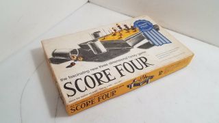 Vintage Score Four Strategy Game Lakesideclassic