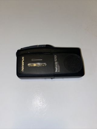Vintage Olympus Pearlcorder S701 Handheld Micro Cassette Voice Recorder - 1 Tape 2