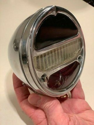 Old Antique Vintage 1920s 1928 1929 1930 Hupmobile Car Hupp Stop Tail Light Lamp
