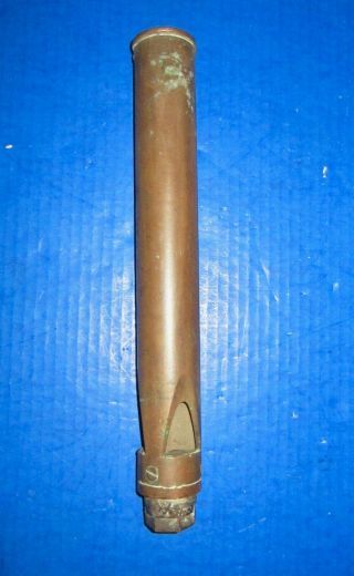 Steam Air Whistle Brass 13 1/2 " Tall With 3 Chambers