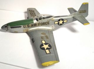 Vintage Monogram US Air Force Mustang Model Airplane 1:32 Scale BUILT 3