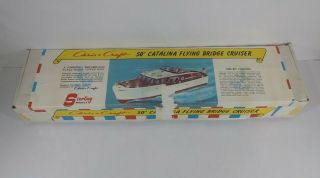 Sterling Models Chris Craft 50’ Catalina Flying Bridge Cruiser Partially Built
