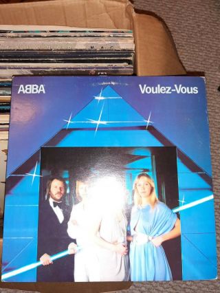 Abba,  Voulez - Vous,  Vinyl,  Lp,  1979,  Ungraded.  Disco,  Vintage.
