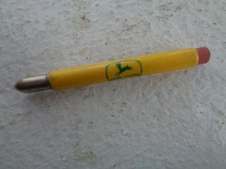 Vintage John Deere Advertising Bullet Pencil Landis Bros Lancaster Pa