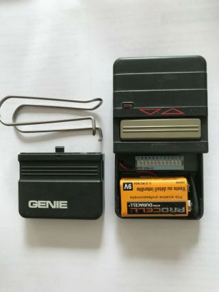 Vintage Genie Gt - 901 Garage Door Remote Control Transmitter Battery