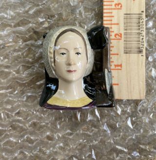Vintage Anne Boleyn Royal Doulton Toby Character Jug - D6651 Collectable Ceramic
