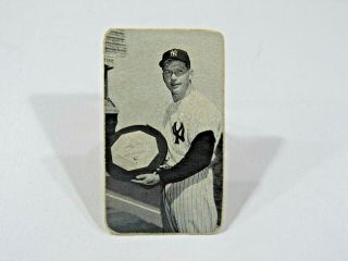 Mickey Mantle Yankees Old & Vintage Baseball Card Poor York