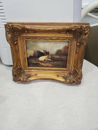 Antique Oil Painting 19th Century? Victorian Frame?