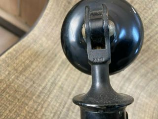 Western Electric Antique Candlestick Telephone 20b With " Hershey Kiss " P