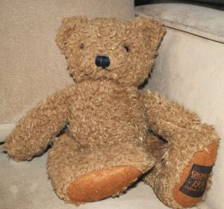1997 Giorgio Beverly Hills Brown Collectors Vintage Teddy Bear Plush