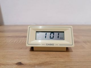 Rear Vintage Casio Pocket Dq550 Alarm Clock