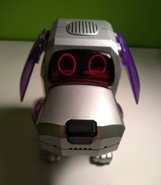 Vintage 1999 Poo - Chi Interactive Robot Dog By Tiger Electronics And Hasbro.