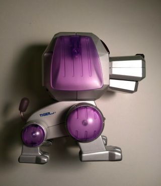 Vintage 1999 Poo - Chi Interactive Robot Dog By Tiger Electronics and Hasbro. 2